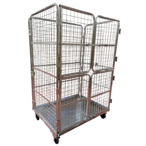 עגלות כלוב רשת